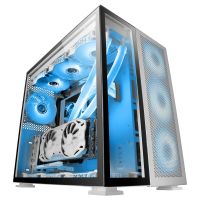 mars gaming mc-nova torre custom xxl e-atx aluminio aeroespacial cristal templado usb-c blanca