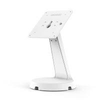 soporte de mostrador compulocks 333w blanco 20 vesa 100x100 y 75x75 mm aluminio