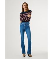 pepe jeans para mujer pl2050104fb jeans flare contour azul 2430 casual algodon denim