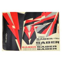 volantex saber 920 756-2 repuesto de avion rc parte calcomania