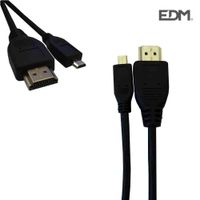edp 51234 conexion hdmi a micro hdmi alta velocidad 14 macho macho 1 m