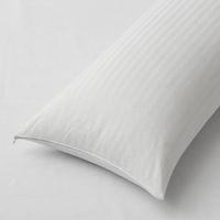zylx shopping - pack 2 fundas de almohada basicas con cremallera - serie king  50 algodon y 50 poliester suave y transpirable