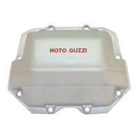 tapa culata moto guzzi serie grossa cilindros cuadrada gris