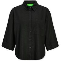 jjxx blusa breeze summer shirt - black para mujer