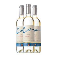 norte de espana - cvne vino blanco cune blanco rioja reserva 75 cl 131 vol pack de 3 unidades