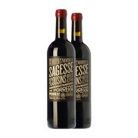 les cousins vino tinto la sagesse priorat crianza 75 cl 145 vol pack de 2 unidades