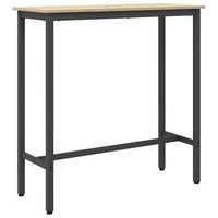 mesa roble sonoma 100 x 40 x 1005 cm vidaxl