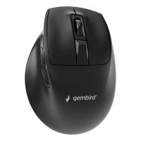 raton gembird musw3-9b-01 rf wireless bluetooth usb 2400 dpi negro 9 botones