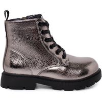 pisamonas botines botas nina cordones garvalin tipo militar para mujer