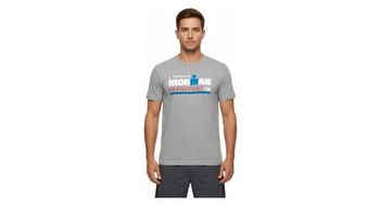 Camiseta gris de manga corta para hombre ironman frankfurt