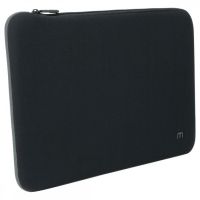 mobilis skin sleeve negragris para portatil hasta 14