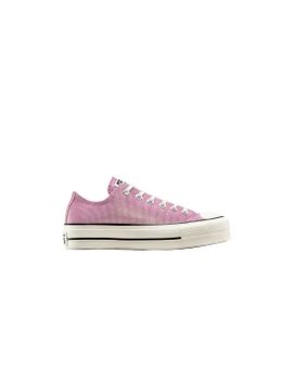 Zapatillas Converse Chuck Taylor All Star Lift Platform Sparkle Low Top Mujer Rosa