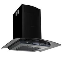 campana extractora pared 60 cm acero inoxidable 756 mh negro cfw22251