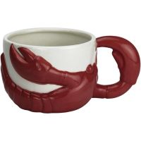taza 3d langosta friends ceramica 500 mls