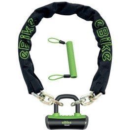 Onguard Candado Cadena Mastiff E-bike 110 Cm - 10 Mm Negro/verde