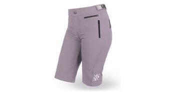Pantalones cortos loose riders c s evo morados para mujer
