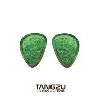 auriculares intrauditivos tangzu waner sg 2 jade dragon edition de 10 mm con unidad dinamica unica bolsa de silicona y sancai wide bore