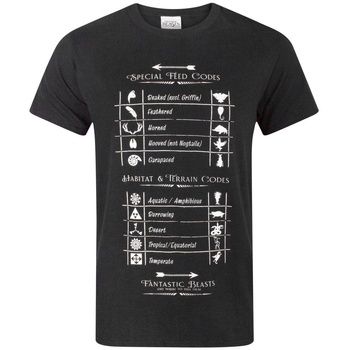 Les Animaux Fantastiques Camiseta NS4359 para hombre