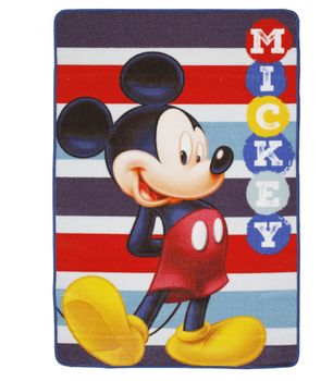 Alfombra Mickey - Infantil - 80x120 - Base Antideslizante