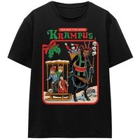 steven rhodes camiseta fun with krampus para mujer