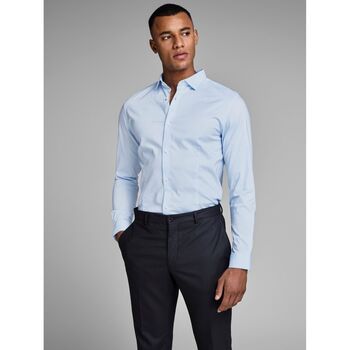 Jack & Jones Camisa manga larga 12097662 PARMA-CASHEMERE BLUE para hombre