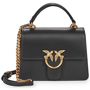 Pinko Bandolera LOVE ONE TOP HANDLE MINI LIGHT VITELLO SETA para mujer