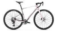 mondraker arid carbon r bicicleta gravel sram rival xplr axs 12v 700 mm rosa gris 2026