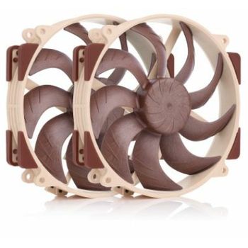 Noctua NF-A14x25r G2 PWM Sx2-PP Pack de 2 Ventiladores Suplementarios 140mm Marrón