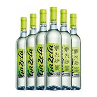sogrape vino blanco gazela vinho joven 75 cl 9 vol pack de 6 unidades