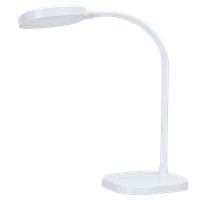 aigostar flexo escritorio lampara escritorio led con brazo flexible usb-c cable control tactil 3 brillo modos luz natural 4000k blanco lampara led para dormitorio lectura estudio