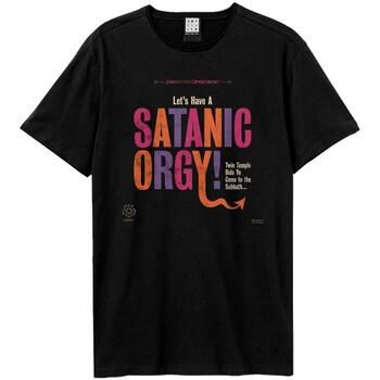 Amplified Clothing Camiseta Lets Have A Satanic Orgy para mujer
