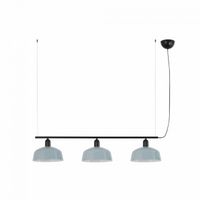 lampara colgante lineal tatawin m metal 3 luces