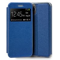 cool funda flip cover liso azul para iphone 11 pro