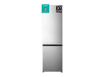 Frigorífico combi - Hisense RB440N4ACA, No Frost, 201.7 cm, 336 l, Multi-Air Flow. Motor Inverter, Inox