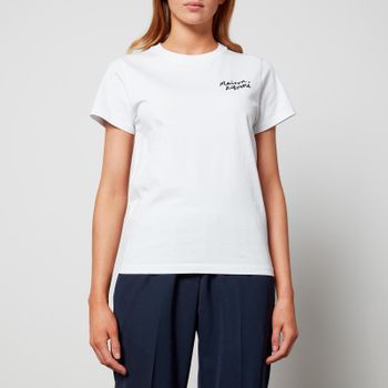 Maison Kitsuné Women's Mini Handwriting Classic T-Shirt - White - M