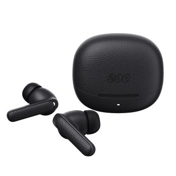 Auriculares QCY Auriculares ANC TWS Inalámbricos Bluetooth -45dB Cancelación de Ruido Adaptativa 6 Micrófonos Auriculare