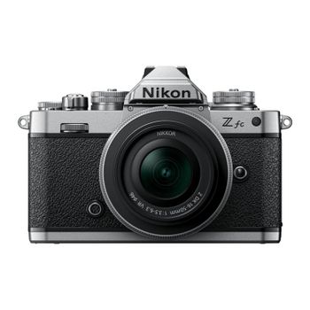 Cámara Mirrorless Nikon Z fc 20.9MP 3x Zoom Óptico Sensor CMOS DX 4K Pantalla Táctil WiFi Bluetooth Retro
