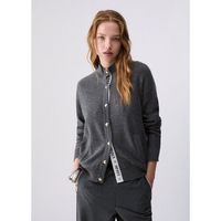 liu jo chaqueta de punto cardigan en mezcla de lana para mujer