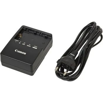 Canon LC-E6E - Cargador para batería Canon LP-E6, negro