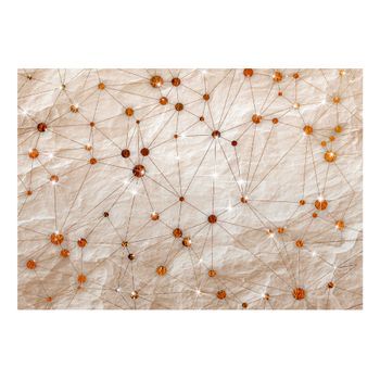 Papel Pintado 3d - Stone And Gold (400x280 Cm)