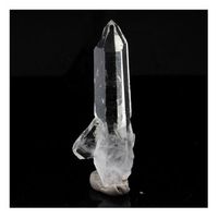 cuarzo biterminado - piedra natural de francia bourg doisans - cristal raro y autentico  2439 ct - certificado de autenticidad incluido  41 x 16
