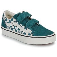 vans zapatillas old skool v geo check mystic moss para nino