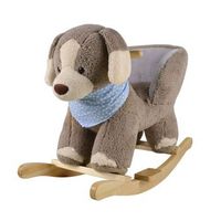 balancin con silla acolchada para bebe de chipolino dog