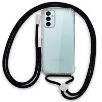 cool funda antigolpes con cordon reforzado negro para samsung m236 galaxy m23 5g