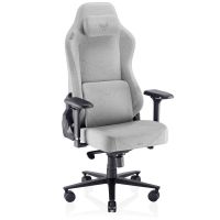 valk freya elite silla gaming de tela gris niebla