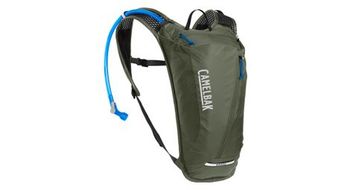 Mochila de hidratacion camelbak rogue light 7   bolsa de agua de 2 l  color caqui