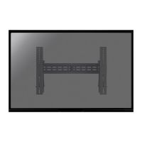 soporte de pared kimex 017-2004 videowall push-pull vesa 70kg ajuste microajuste negro