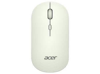 Ratón inalámbrico - Acer AMR130 RF2.4G / BT5.2, Bluetooth, 1600 DPI, Ambidiestro, Windows-Mac, Verde