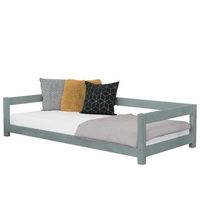 cama para ninos study 120 x 180 verde salvia