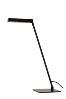 lampara de escritorio de metal con 1 led integrado negro